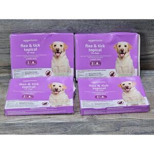 Amazon Basics Flea & Tick Topical For Large Dogs